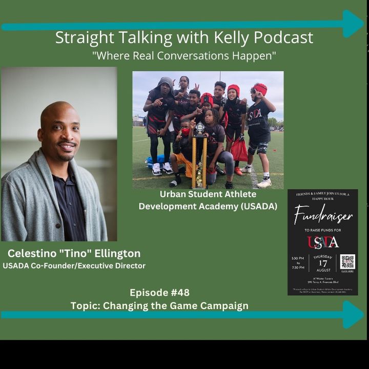 Straight Talking with Kelly-Celestino Ellington-USADA Co-Founder/Executive Director