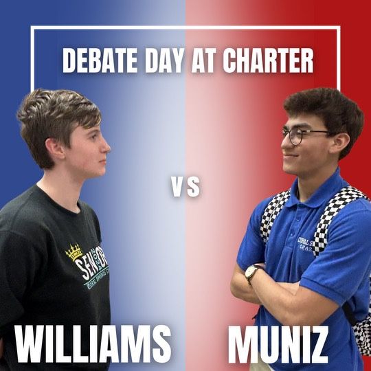 Debate Day At Charter: Williams V Muniz