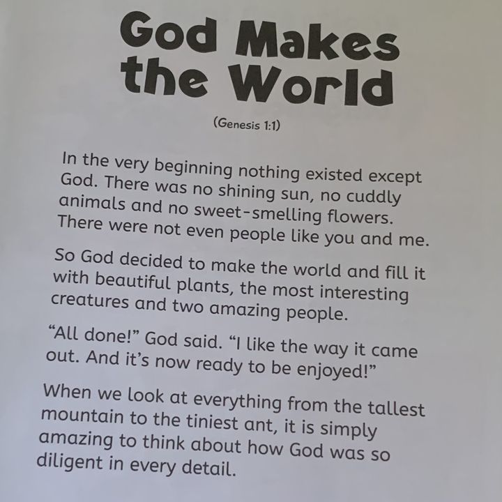 God Makes The World