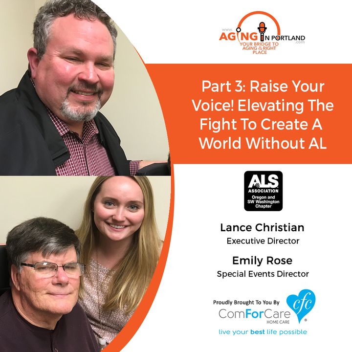 5/19/18: Lance Christian and Emily-Rose Wiitala with The ALS Association Oregon & SW Washington Chapter