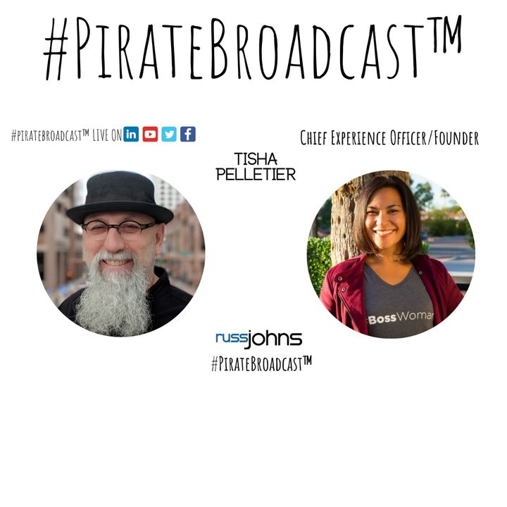 Catch Tisha Pelletier on the #PirateBroadcast™