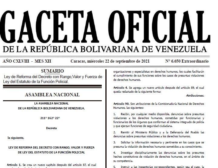 Gaceta Oficial Venezuela por TuGacetaOficial.Com (Servicio Gratuíto)