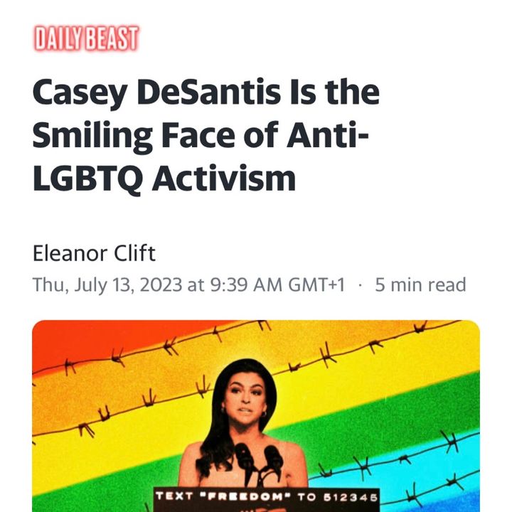 Casey Desantis and the Nazi Moms