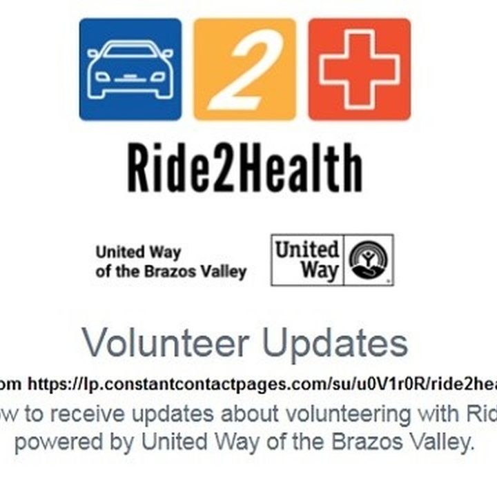 Volunteers being sought for United Way of the Brazos Valley's "Ride 2 Health" program