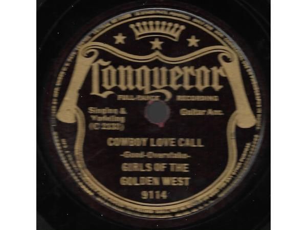 Paul Howard and His Cotton Pickers ,  Girls of the Golden West  Sunday AM Tunes