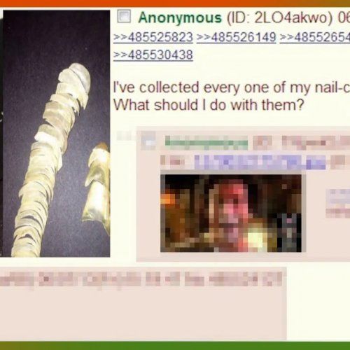 ReddX's Greentext Posts: The world's largest toenail collection? Impressive... But also gross...