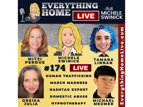 174 LIVE: Human Trafficking, Take Action, Hashtags, Domestic Abuse, Hypnotherapy