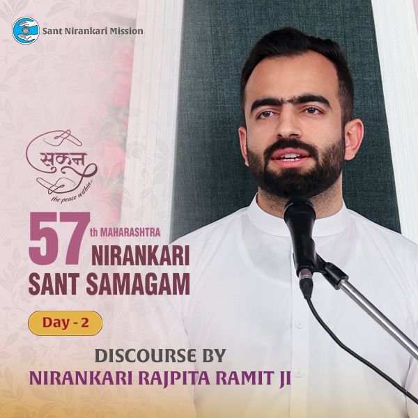 Nagpur MH, January 27, 2024: Second day of 57th Maharashtra Samagam -Discourse by Nirankari Rajpita Ji