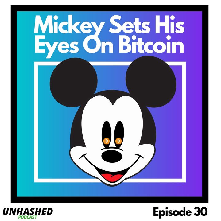 Mickey Sets His Eyes On Bitcoin