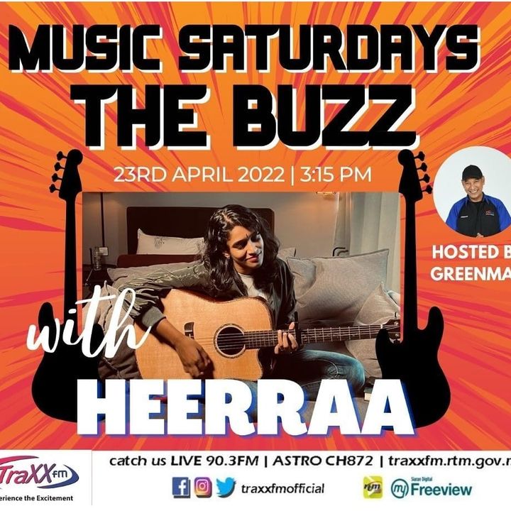 Music Saturdays - The Buzz : Heerraa | Saturday 23rd April 2022 | 3:15 pm