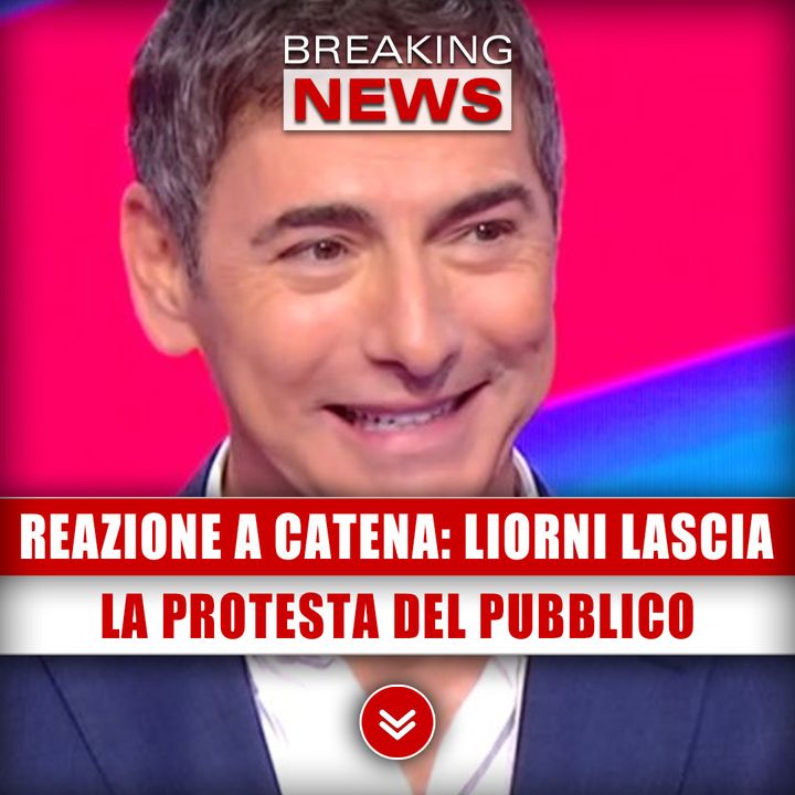 Reazione A Catena, Marco Liorni Lascia La Conduzione: La Protesta Del Pubblico!