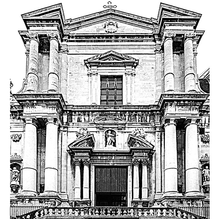 Chiesa di San Francesco Borgia a Catania (Sicilia)