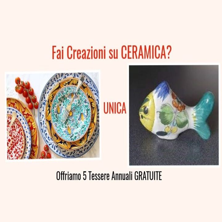 Fai Creazioni su CERAMICA? Progetto Tuunica: 100% Made in Italy