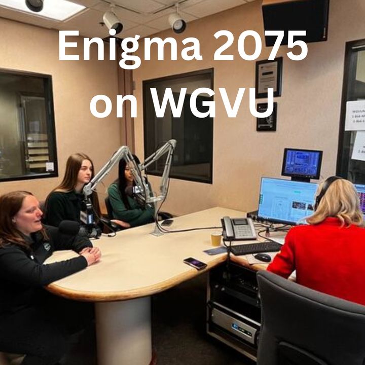 WGVU's Shelley Irwin interviews Enigma 2075 about 4th place finish at FIRST World Championships (May 4, 2023)