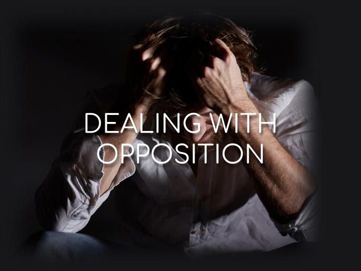 Dealing With Opposition - Morning Manna #3051