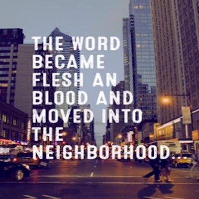 God Moves Into The Neighborhood...