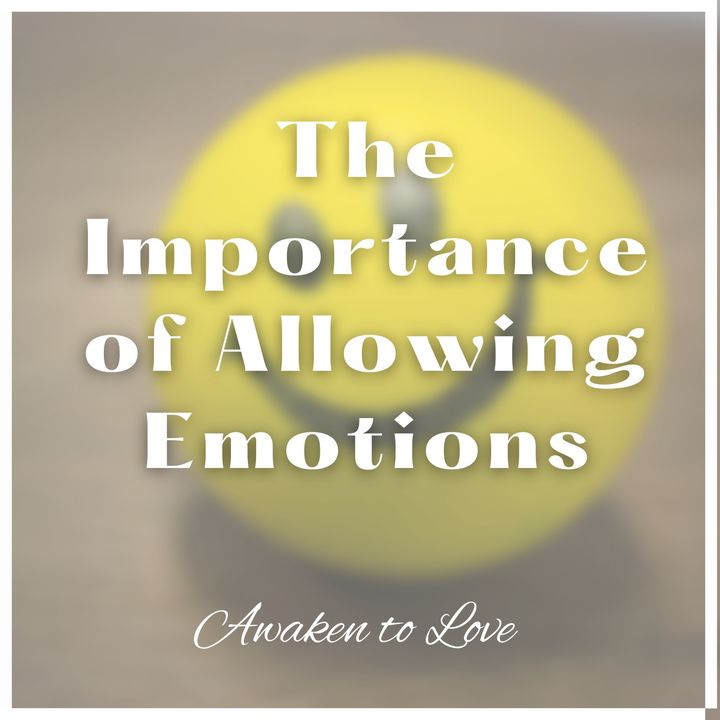 The Importance of Allowing Emotions | Barret De La Luz | A Course in Miracles | ACIM