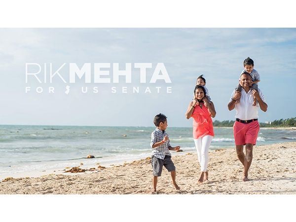 Meet Rik Mehta US Senate Candidate for New Jersey
