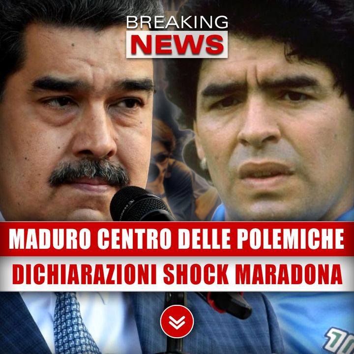 Maduro Al Centro Delle Polemiche: Dichiarazioni Scioccanti Su Maradona!