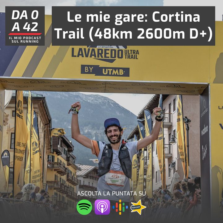 Le mie gare: Cortina Trail (48km 2600m D+)