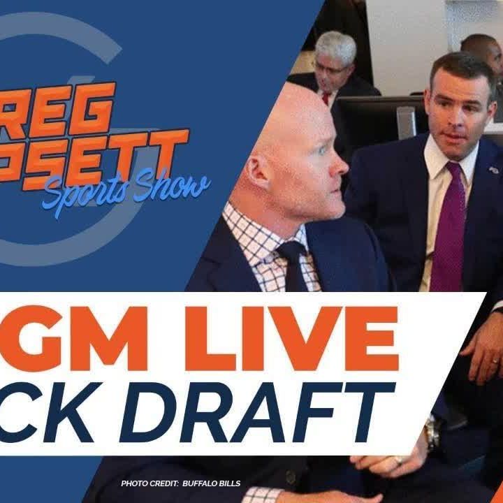32 GM Live Mock Draft - The Greg Tompsett Sports Show - Ep 10