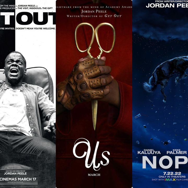 Jordan Peele Trilogy (Get Out, Us, Nope)