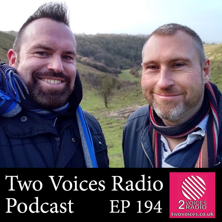 No sports knowledge. Reboots & sew on. Freezers and Gateau. Two Voices Radio Podcast EP 194