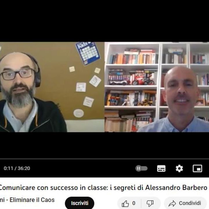 107_Comunicare in classe con successo: i segreti di Alessandro Barbero secondo Michele Trabucco