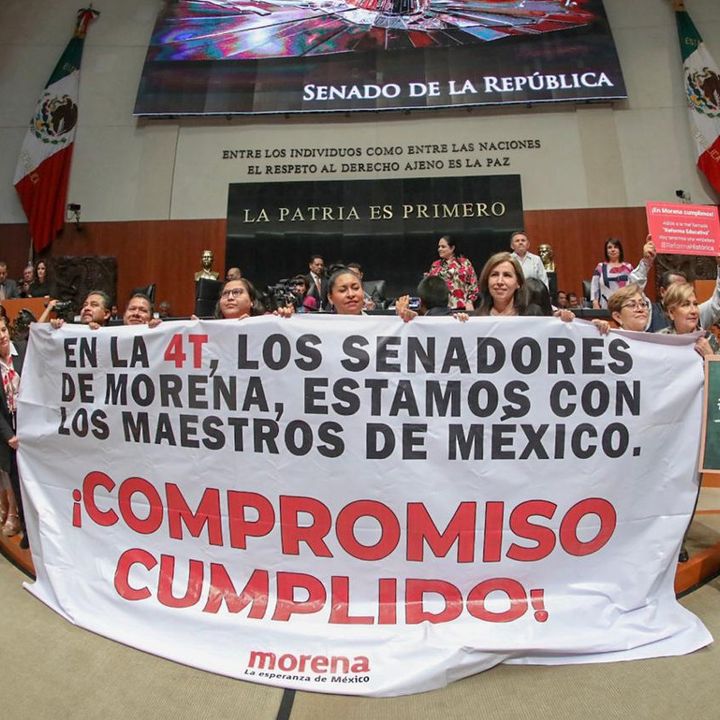 CNTE no se opone a Reforma esa es calumnia de la derecha