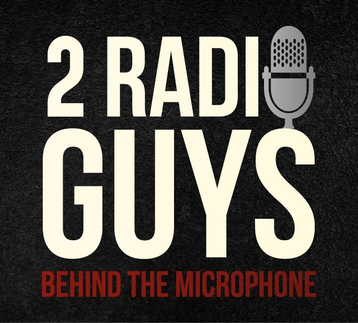 2 Radio Guys Behind The Microphone