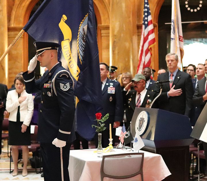 Veterans Honored At State House Ceremony