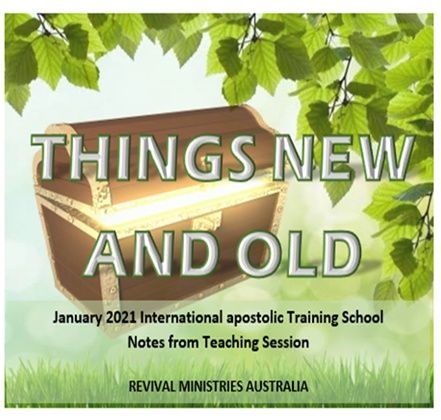 Things New and Old - January 2021 School