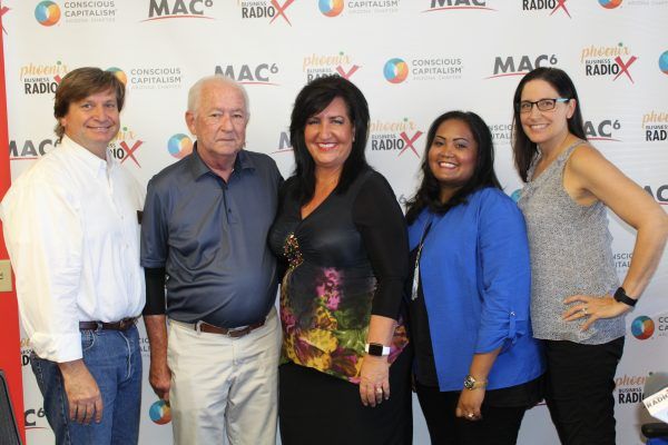 LIFE MADE TO ORDER PHOENIX Andrew Hayes with Ahwatukee Foothills Chamber of Commerce and Rochelle Poulton with AZCLG