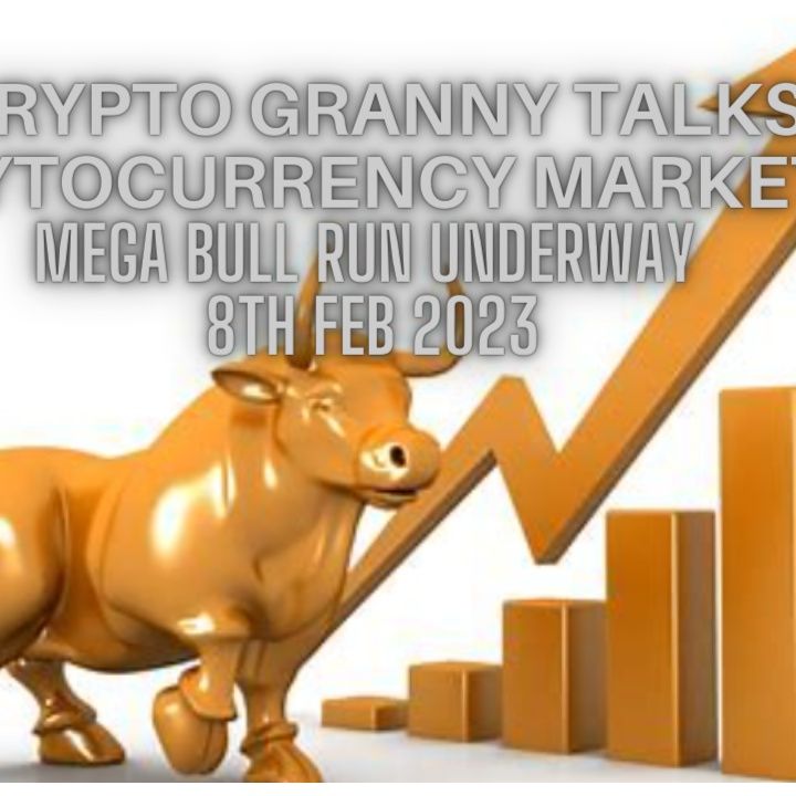 Crypto Granny talks Cryptocurrency Markets Mega bull run underway 8th Feb 2023