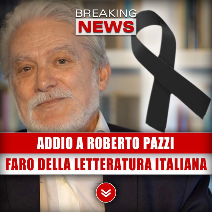 Addio A Roberto Pazzi: Si Spegne Un Faro Della Cultura Italiana! 