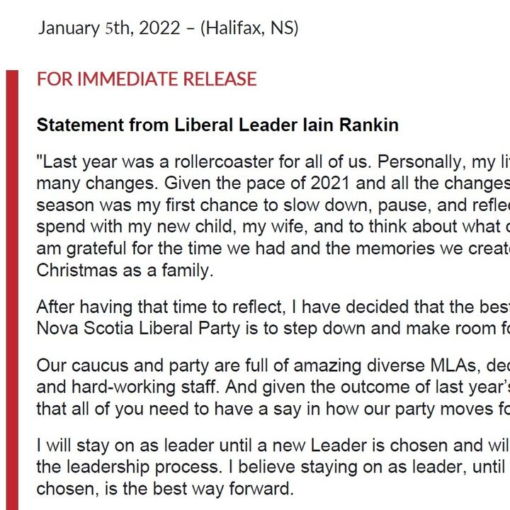 Reflection and politics with Iain Rankin