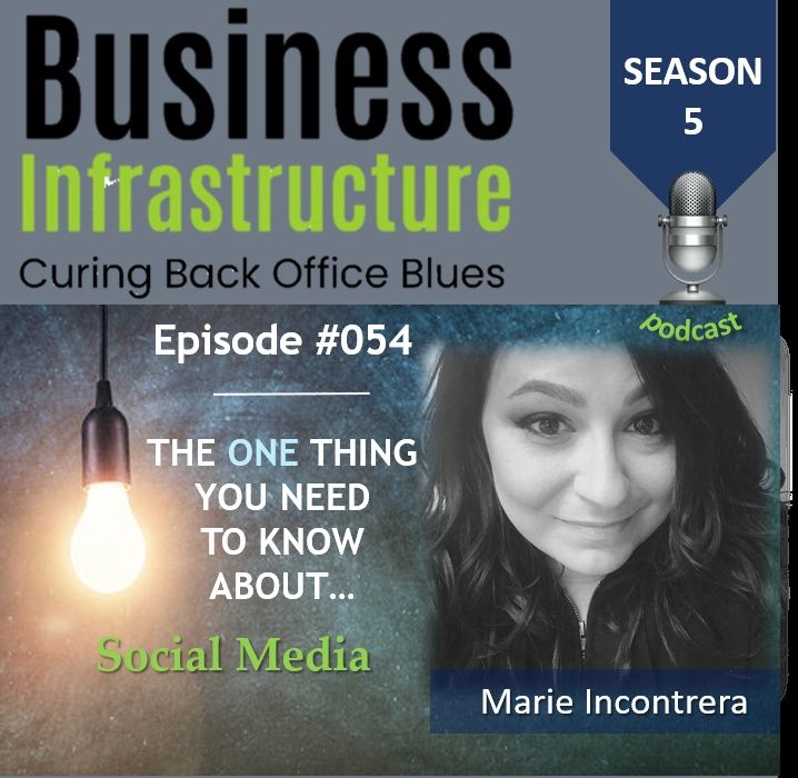 Episosde 54: The One Thing You Need to Know About Social Media   Marie Incontrera