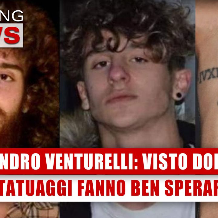 Alessandro Venturelli, L'Avvistamento Dopo Anni: I Tatuaggi Fanno Ben Sperare! 