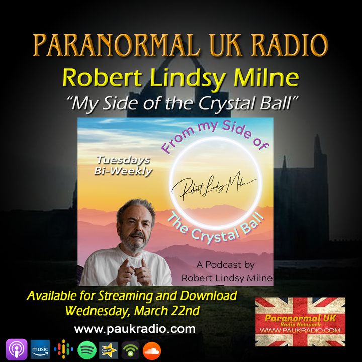 Paranormal UK Radio Show - Robert Lindsy Milne