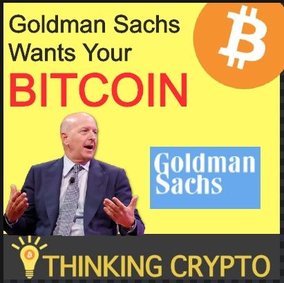 Goldman Sachs, JP Morgan & Wall Street Want Your Bitcoin & Crypto!