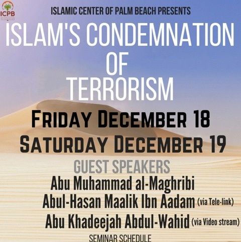 ICPB: Islam's Condemnation of Terrorism