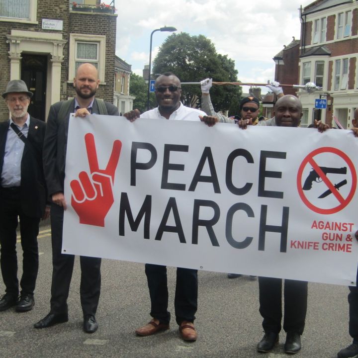 Hackney SDA Church Peace March Against Gun and Knife Crime - Ayodeji Adeoshun (Hackney Council Youth Leadership Manager)