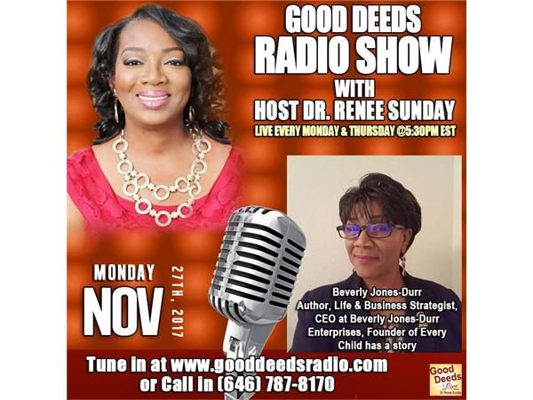 Beverly Jones-Durr  Author, Life and Business Strategist, CEO shares on GD