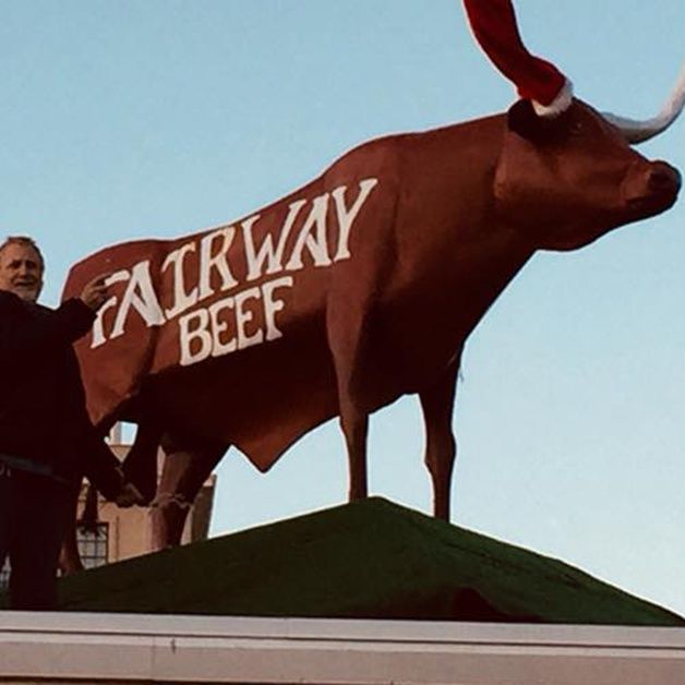 Bull Sculpture Atop Worcester Meat Shop Vandalized