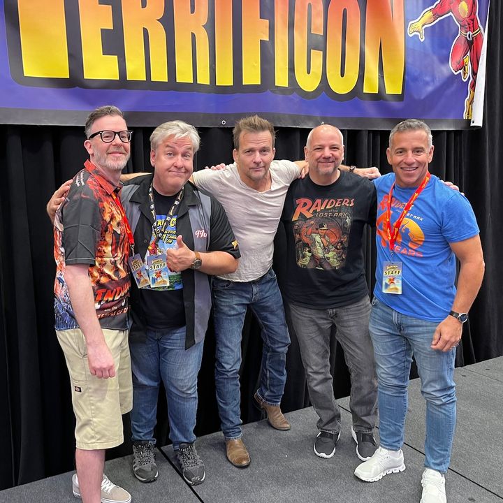 #449: TerrifiCon part 4: Indiana Jones Q&A with Sean Patrick Flanery and the IndyCasters!