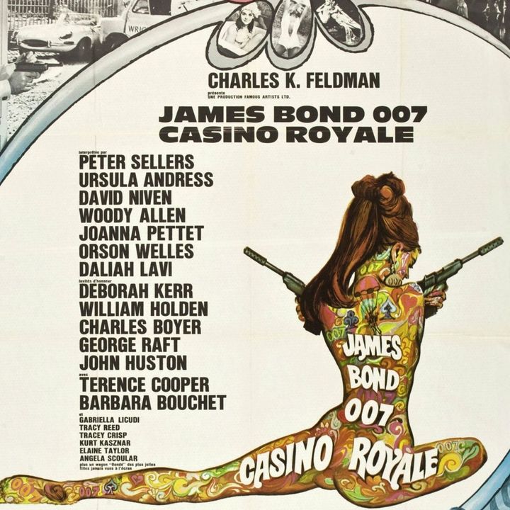 PODCAST CINEMA | critique du film JAMES BOND CASINO ROYALE (1967) | CinéMaRadio