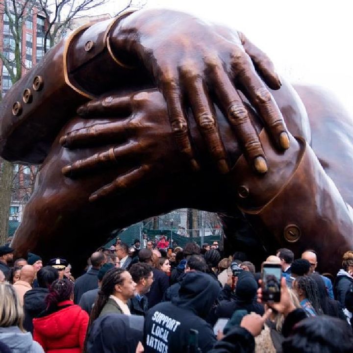  New Monument Dedicated To MLK & Coretta Scott King Ignites Criticism