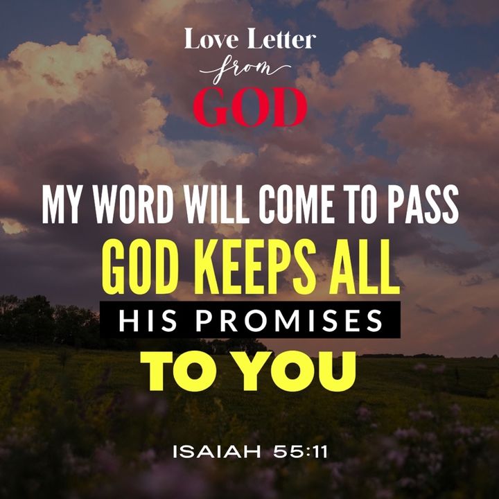 My Word Will Come to Pass - God Keeps All His Promise to You