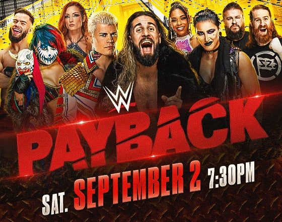 WWE PAYBACK CARD AND PREDICTIONS