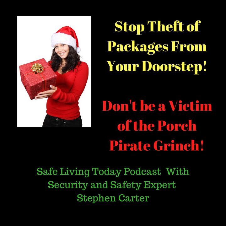 Stop Theft of Packages From Your Doorstep! Don't be a Victim of the Porch Pirate Grinch